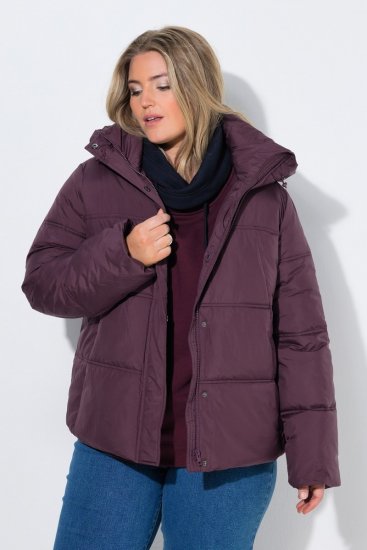 Ulla Popken 851832 Täckjacka Brun - Jackor - Damjackor i stora storlekar