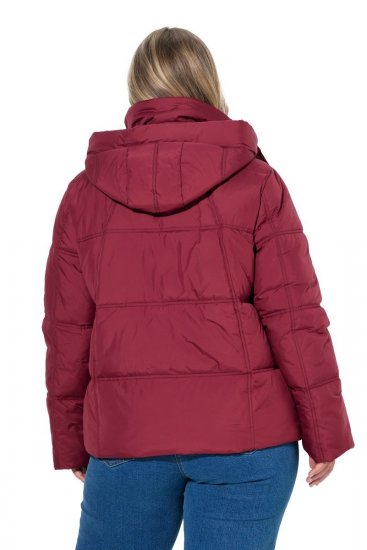 Ulla Popken 851832 Täckjacka Röd - Jackor - Damjackor i stora storlekar
