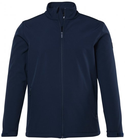 Men+ 868 Softshelljacka med fleecefoder Mörkblå - Jackor - Stora jackor - 2XL-12XL