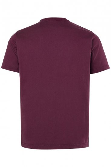 JP1880 851910 Rolling Stones Vintage Logo T-shirt Aubergine - Band T-shirts - Band T-shirts i stora storlekar