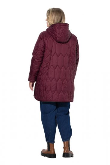 Ulla Popken 852413 Täckjacka Plommon - Jackor - Damjackor i stora storlekar