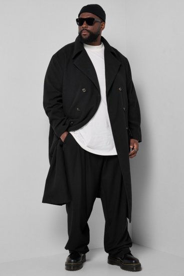 STHUGE 852519 Klassisk Ullrock Svart - Jackor - Stora jackor - 2XL-12XL