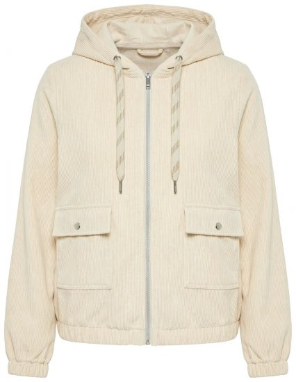 Ulla Popken 852802 Manchesterjacka Benvit - Jackor - Damjackor i stora storlekar