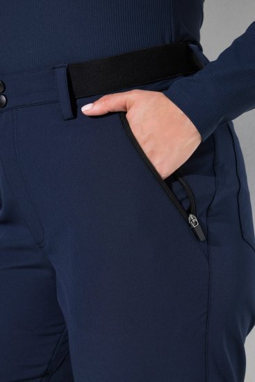 Ulla Popken 853530 Ultralätta vandringsbyxor Mörkblå - Outdoor - 