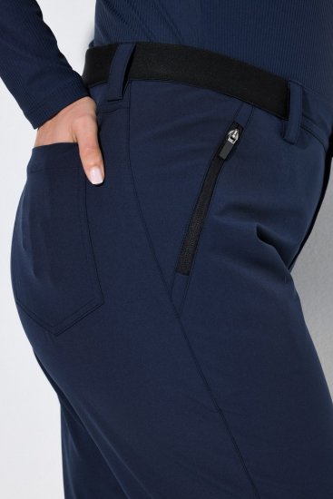 Ulla Popken 853530 Ultralätta vandringsbyxor Mörkblå - Outdoor - 