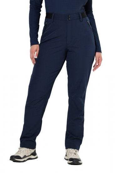 Ulla Popken 853530 Ultralätta vandringsbyxor Mörkblå - Outdoor - 