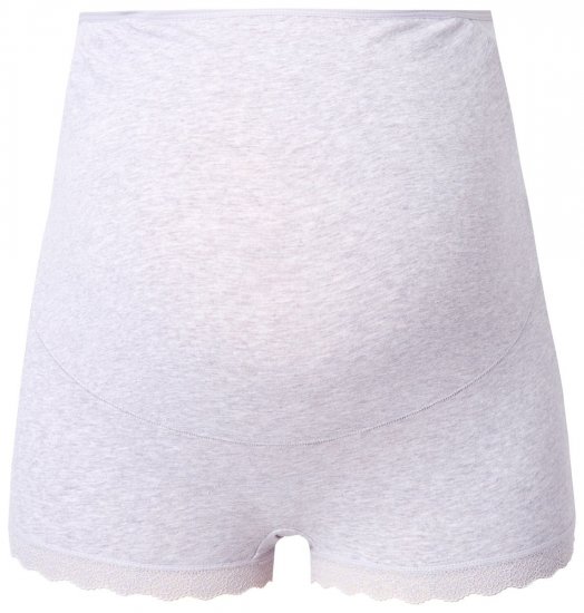 Ulla Popken 853631 Gravidtrosor med spets Gråmelerad - Trosor - 
