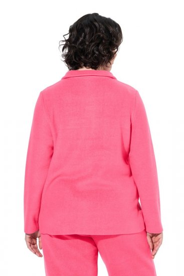 Ulla Popken 854200 Fleecejacka Rosa - Jackor - Damjackor i stora storlekar