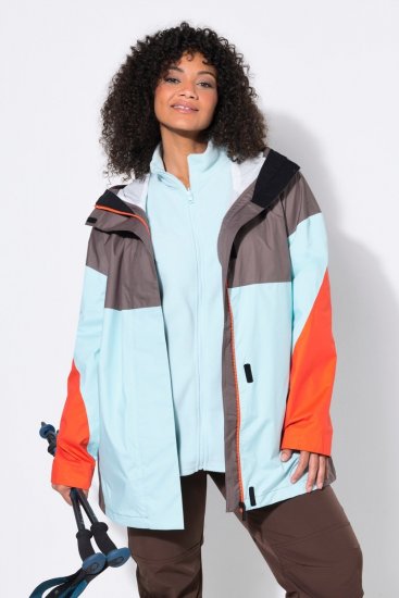 Ulla Popken 855313 Parkas Taupe - Kappor - Kappor i stora storlekar