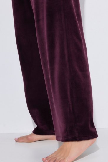 Ulla Popken 856119 Mysbyxor Plommon - Pyjamas/Loungewear - 