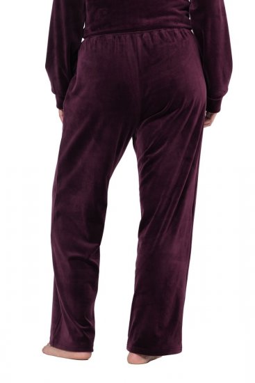 Ulla Popken 856119 Mysbyxor Plommon - Pyjamas/Loungewear - 