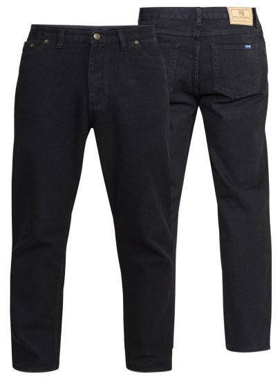 Rockford Comfort Jeans Black TALL SIZES - HERRKLÄDER MT-6XLT - Kläder för långa män