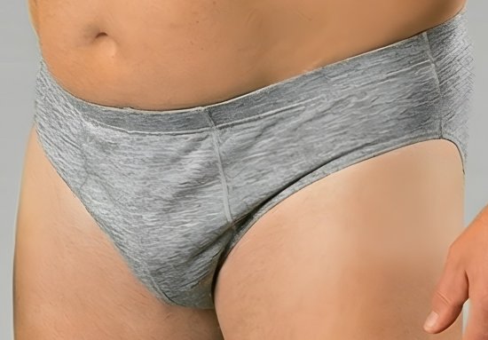 20 Nodi 934 Stretch Cotton Briefs Grey - Kalsonger - Kalsonger för herrar i stora storlekar
