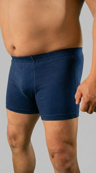 20 Nodi 978 Stretch Cotton Boxer with Internal Elastic Band Navy - Boxershorts - Boxershorts för herrar i stora storlekar