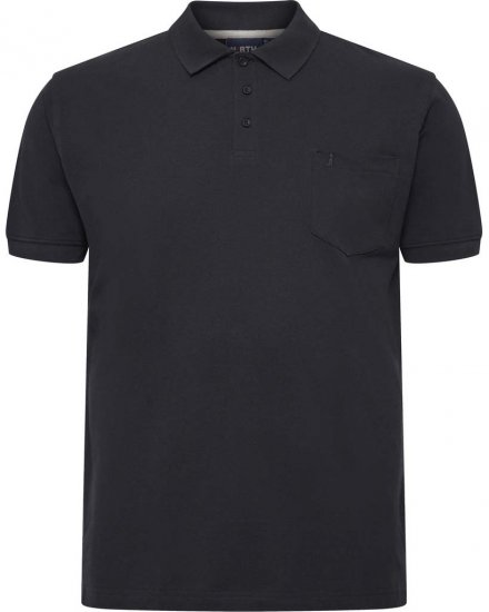 North Latitude polotröja kortärmad svart - Pikétröjor - Stora pikétröjor - 2XL-8XL