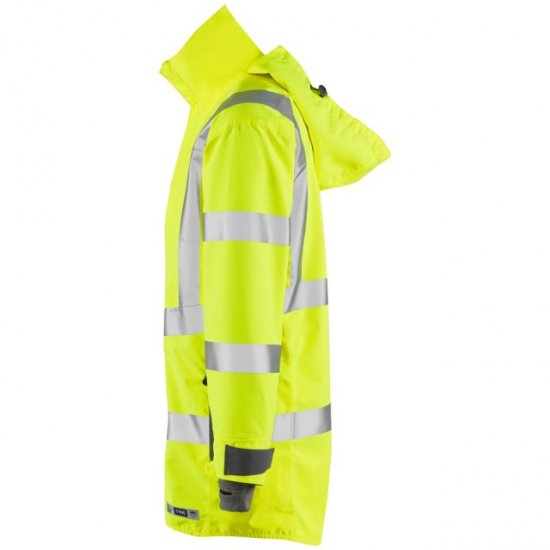 Leo Eastleigh Ecoviz 10K Performance Breathable Anorak Hi-Vis Yellow - Arbetskläder - Arbetskläder i stora storlekar