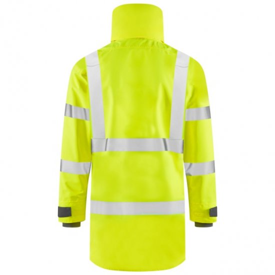 Leo Eastleigh Ecoviz 10K Performance Breathable Anorak Hi-Vis Yellow - Arbetskläder - Arbetskläder i stora storlekar