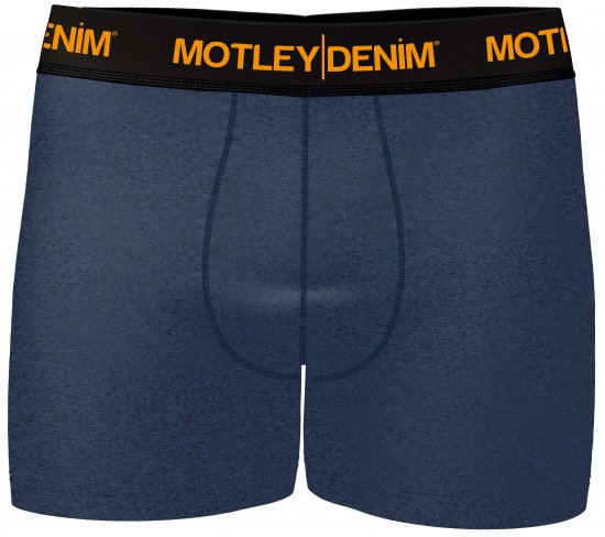 Motley Denim Amsterdam Boxershorts Dark Indigo 2-pack - Underkläder & badkläder - Stora underkläder för män