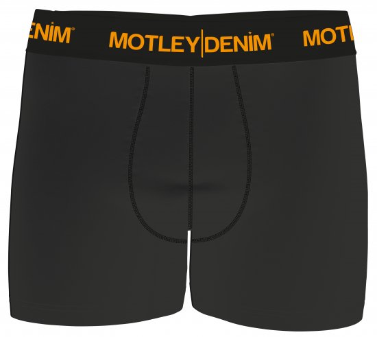 Motley Denim Amsterdam Boxershorts Charcoal 2-pack - Underkläder & badkläder - Stora underkläder för män
