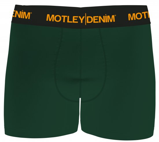 Motley Denim Amsterdam Boxershorts Racing Green 2-pack - Underkläder & badkläder - Stora underkläder för män