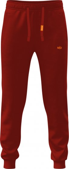 Motley Denim Berlin Sweatpants Red - Mjukisbyxor och -shorts - Mjukisbyxor & Mjukisshorts 2XL-12XL