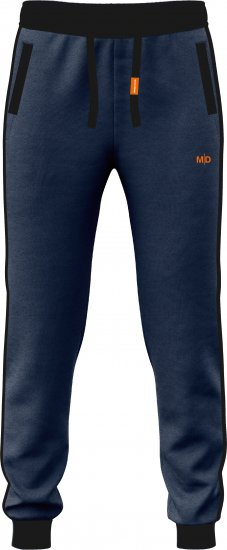 Motley Denim Bremen Sweatpants Dark Indigo/Black - Mjukisbyxor och -shorts - Mjukisbyxor & Mjukisshorts 2XL-12XL