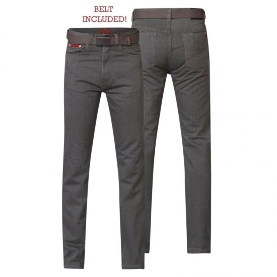 Duke Brian Bedford cord-pants Brown - Jeans & byxor - Stora Jeans och Stora Byxor