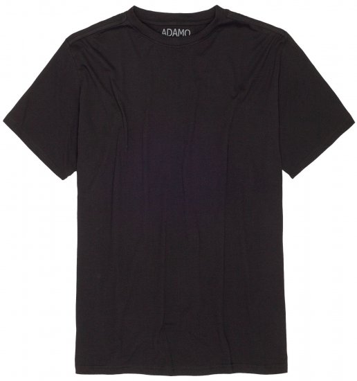 Adamo Bud Regular fit Heavy weight T-shirt Black - T-shirts - Stora T-shirts - 2XL-14XL
