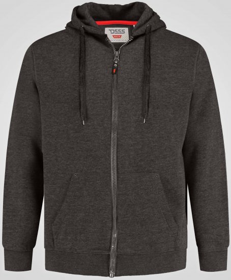 D555 Cantor Hoodie Grå - Tröjor & hoodies - Stora hoodies & tröjor - 2XL-14XL
