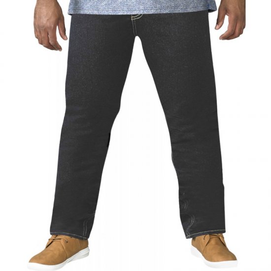 D555 Cedric Tapered Fit Stretch Jeans Indigo TALL SIZES - HERRKLÄDER MT-6XLT - Kläder för långa män