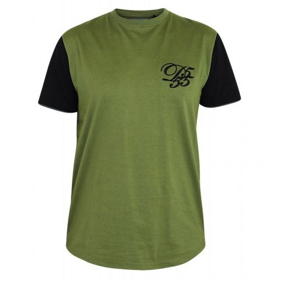 D555 Demarcus Couture T-shirt Khaki - T-shirts - Stora T-shirts - 2XL-14XL