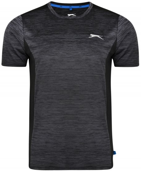 Slazenger Drew T-shirt Black - T-shirts - Stora T-shirts - 2XL-14XL