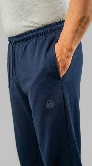 20 Nodi Grecale Stretch Fleece Cotton Sports Pants with Enzyme and Soft Touch Treatment Navy - Mjukisbyxor och -shorts - Mjukisbyxor & Mjukisshorts 2XL-12XL