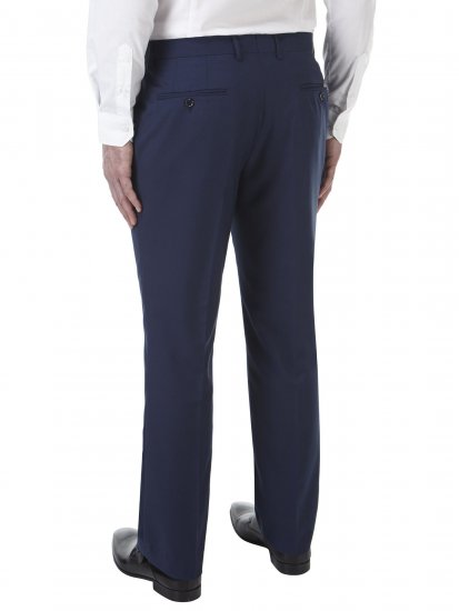 Skopes Kennedy Kostymbyxor Royal Blue - Jeans & byxor - Stora Jeans och Stora Byxor