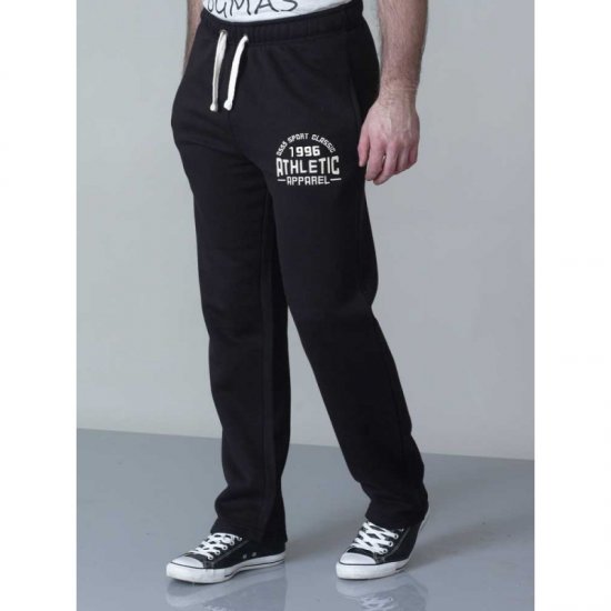 D555 Tony Sweatpants Black - Mjukisbyxor och -shorts - Mjukisbyxor & Mjukisshorts 2XL-12XL