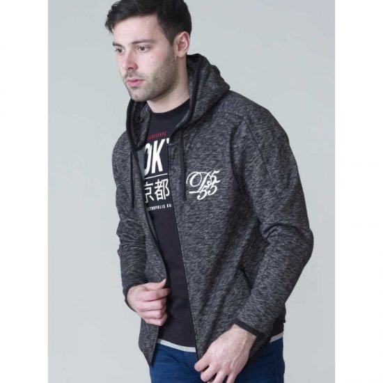 D555 Bennie Full zip Hoodie - Tröjor & hoodies - Stora hoodies & tröjor - 2XL-14XL