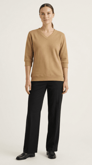 Nora Mikken GELINA Sweater Camel - DAMKLÄDER XS-XXL - 