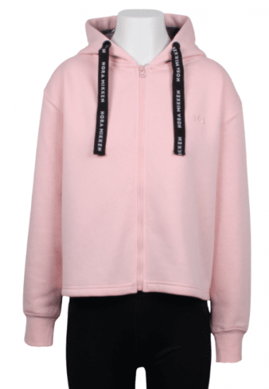 Nora Mikken GERTRUD Cropped Hoodie Pink - Tröjor & hoodies - 