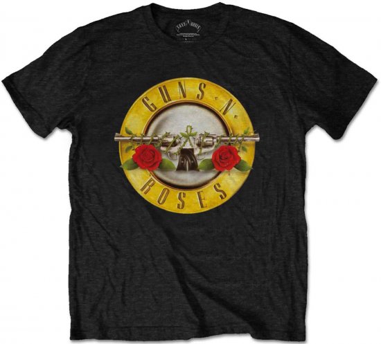 Guns N' Roses Classic logo T-shirt Black - T-shirts - Stora T-shirts - 2XL-14XL