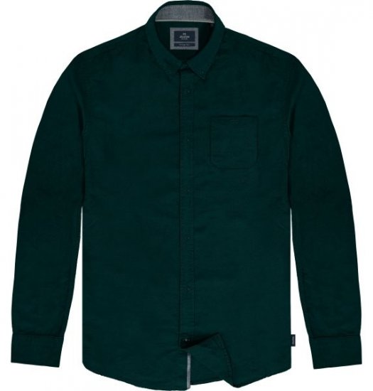 Double Outfitters GS-5225 Oxfordskjorta Mörkgrön - Skjortor - Stora skjortor - 2XL-8XL