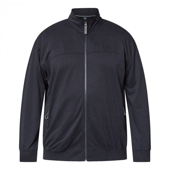 North Latitude Sweat Cardigan Svart - Tröjor & hoodies - Stora hoodies & tröjor - 2XL-14XL