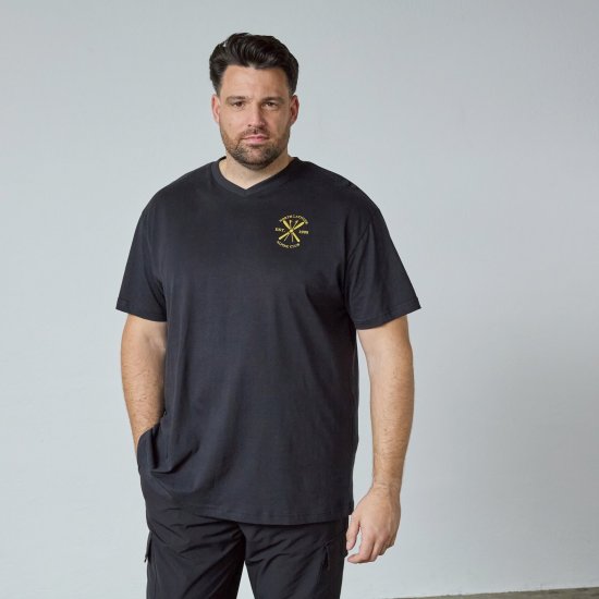 North Latitude Alpine Club T-Shirt Svart - T-shirts - Stora T-shirts - 2XL-14XL