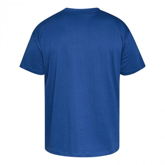 North Latitude US T-Shirt Blå - T-shirts - Stora T-shirts - 2XL-14XL