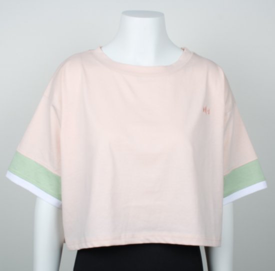 Nora Mikken AGNES Crop Top Pink - T-shirts - 