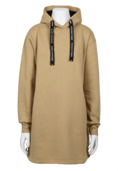 Nora Mikken KRISTINA Long Hoodie Camel - Tröjor & hoodies - 