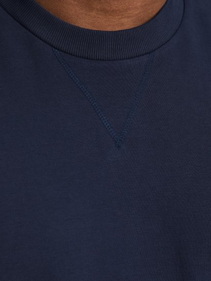 Jack & Jones Basic Sweatshirt Navy Blazer - Tröjor & hoodies - Stora hoodies & tröjor - 2XL-14XL