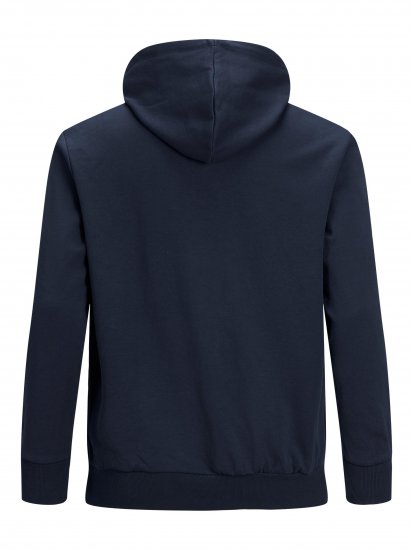 Jack & Jones Basic Sweat Hood Navy Blazer - Tröjor & hoodies - Stora hoodies & tröjor - 2XL-14XL