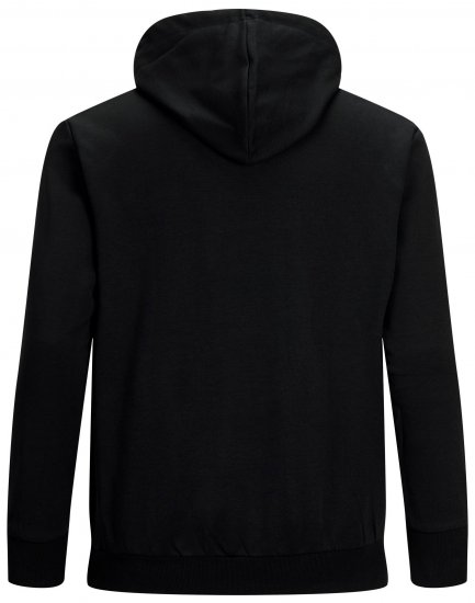 Jack & Jones Basic Hoodie Black - Tröjor & hoodies - Stora hoodies & tröjor - 2XL-14XL