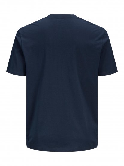 Jack & Jones Jump T-shirt Navy - T-shirts - Stora T-shirts - 2XL-14XL
