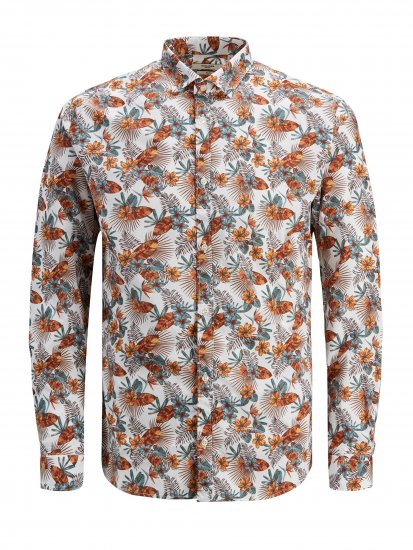 Jack & Jones Blagraduation Shirts White - Skjortor - Stora skjortor - 2XL-8XL